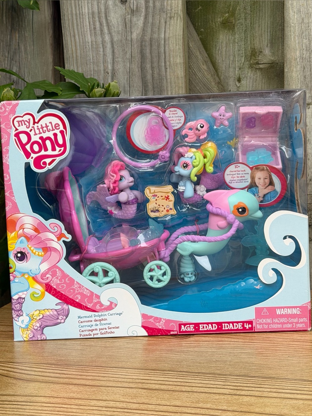 My Little Pony 2009 Hasbro Mermaid Dolphin Toy Play Set Sealed